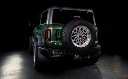 ORACLE Lighting V2 2021-2025 Ford Bronco Flush Mount LED Tail Lights - Low Profile 1,400 Lumens - Fits Factory Halogen Models