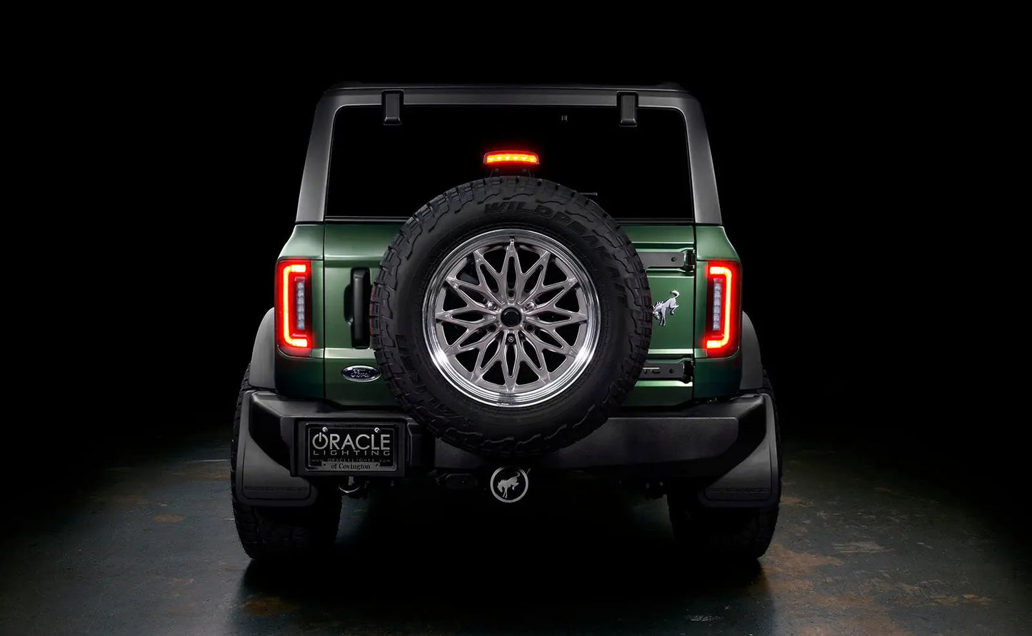 ORACLE Lighting V2 2021-2025 Ford Bronco Flush Mount LED Tail Lights - Low Profile 1,400 Lumens - Fits Factory Halogen Models