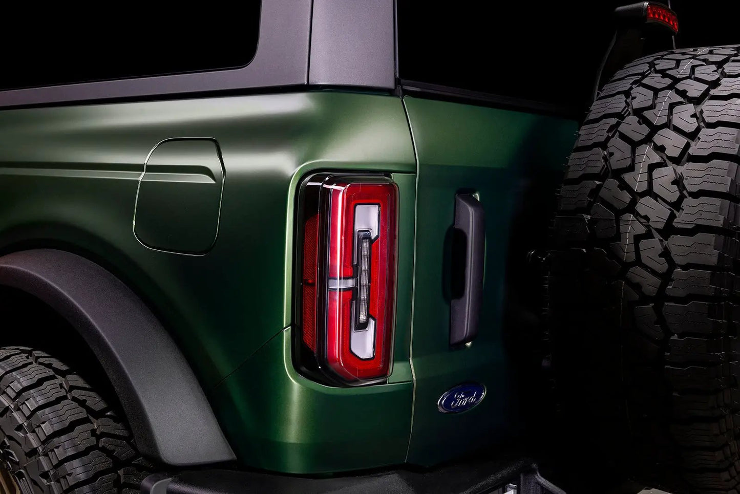 ORACLE Lighting V2 2021-2025 Ford Bronco Flush Mount LED Tail Lights - Low Profile 1,400 Lumens - Fits Factory Halogen Models