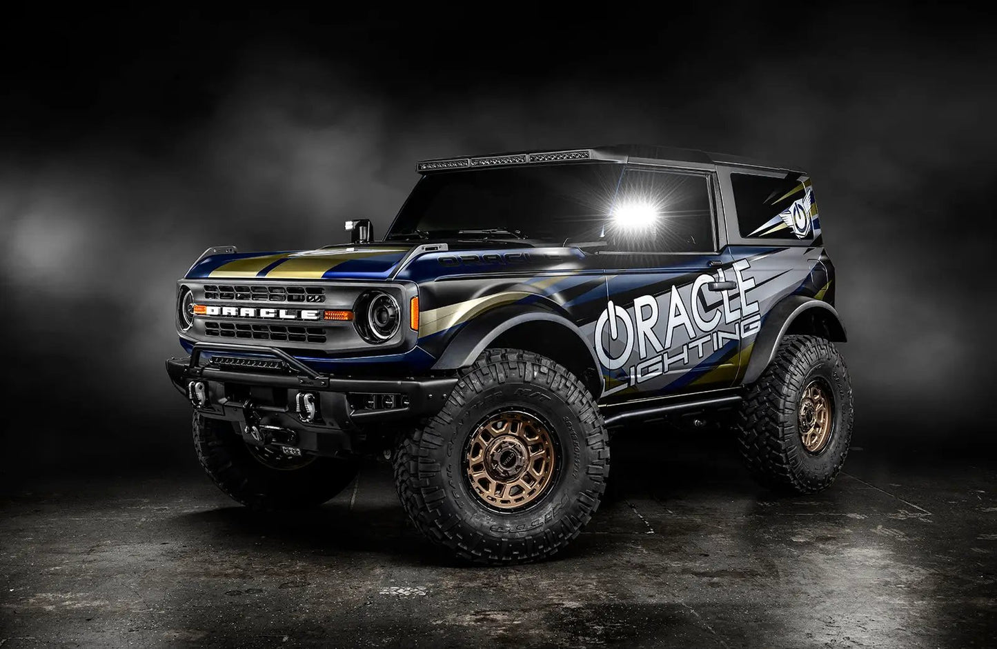 Oracle Lighting ORACLE Lighting 2021-2026 Ford Bronco LED Off-Road Side Mirror Ditch Lights - Yellow by Oracle Lighting