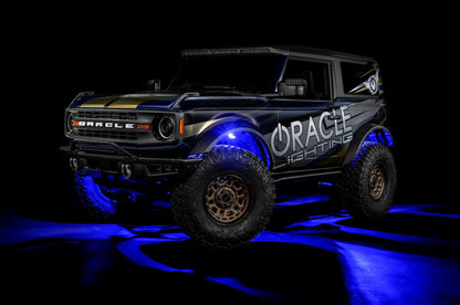 ORACLE Lighting ColorSHIFT RGB+W Underbody Wheel Well Rock Light Kit (8 PCS)