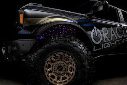 Oracle Lighting Fiber Optic Wheel Liner ColorSHIFT(tm) RGB+W Kit - 40W LED/ 600 Fibers by Oracle Lighting
