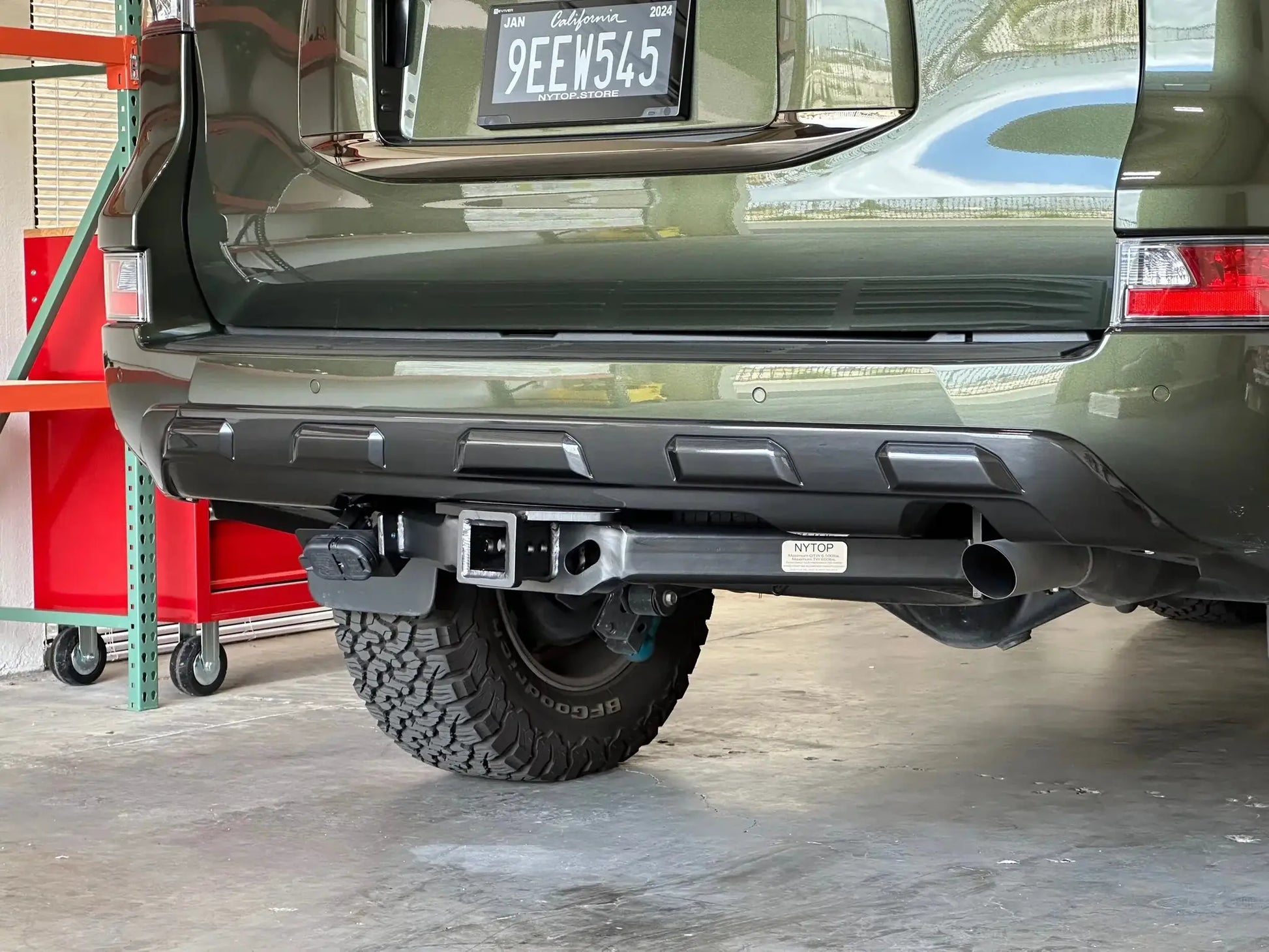 NYTOP 2010-2023 Lexus GX460 Rear Tow Hitch Receiver by NYTOP