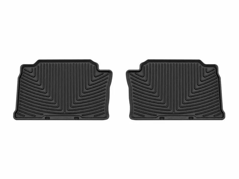 WeatherTech WT Rubber Mats - Rear - Blk by WeatherTech