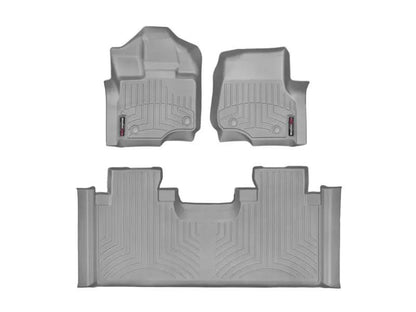 WeatherTech WT FloorLiner - Rear - Grey by WeatherTech