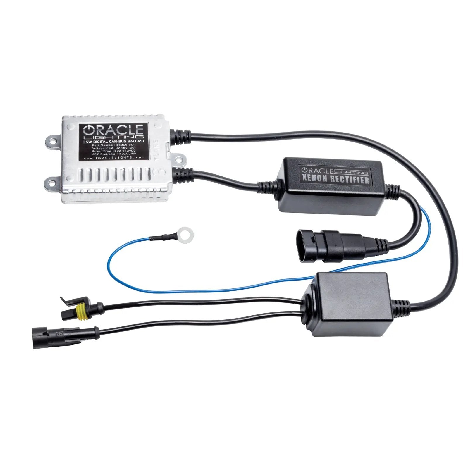 Oracle Lighting 35W CAN-BUS Ballast contains an ASIC chip controller which controls all functions from the initial ignition to continually ensuring the xenon gas inside the bulb stays ignited. by Oracle Lighting