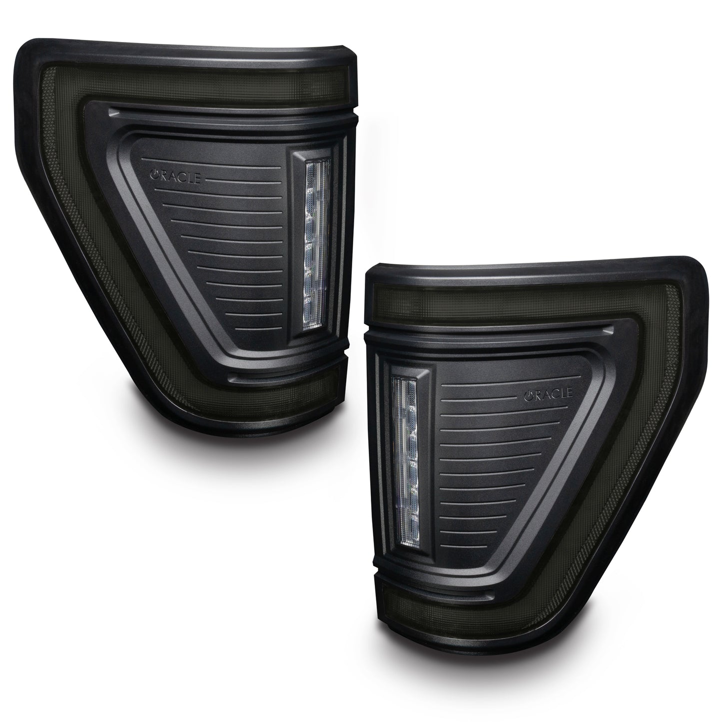 ORACLE Lighting "Black Series" Flush Style LED Tail Lights for 2021-2025 Ford F-150 by Oracle Lighting