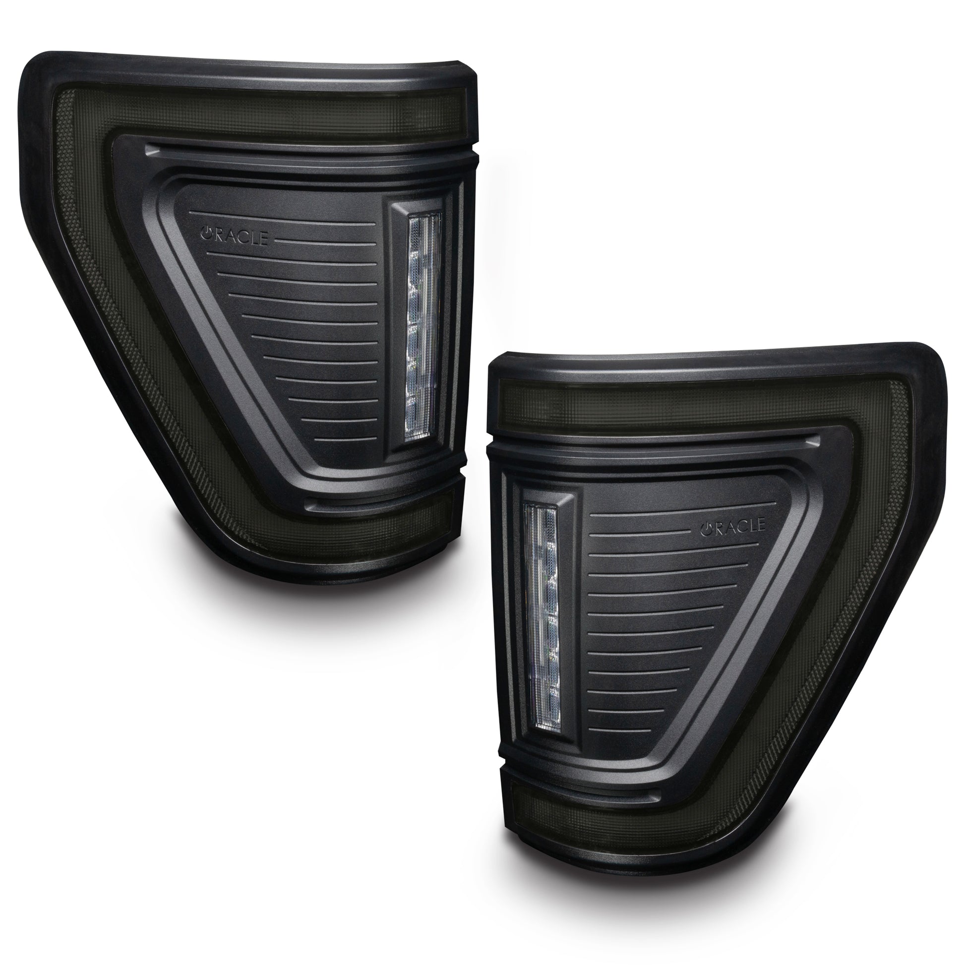 ORACLE Lighting "Black Series" Flush Style LED Tail Lights for 2021-2025 Ford F-150 by Oracle Lighting
