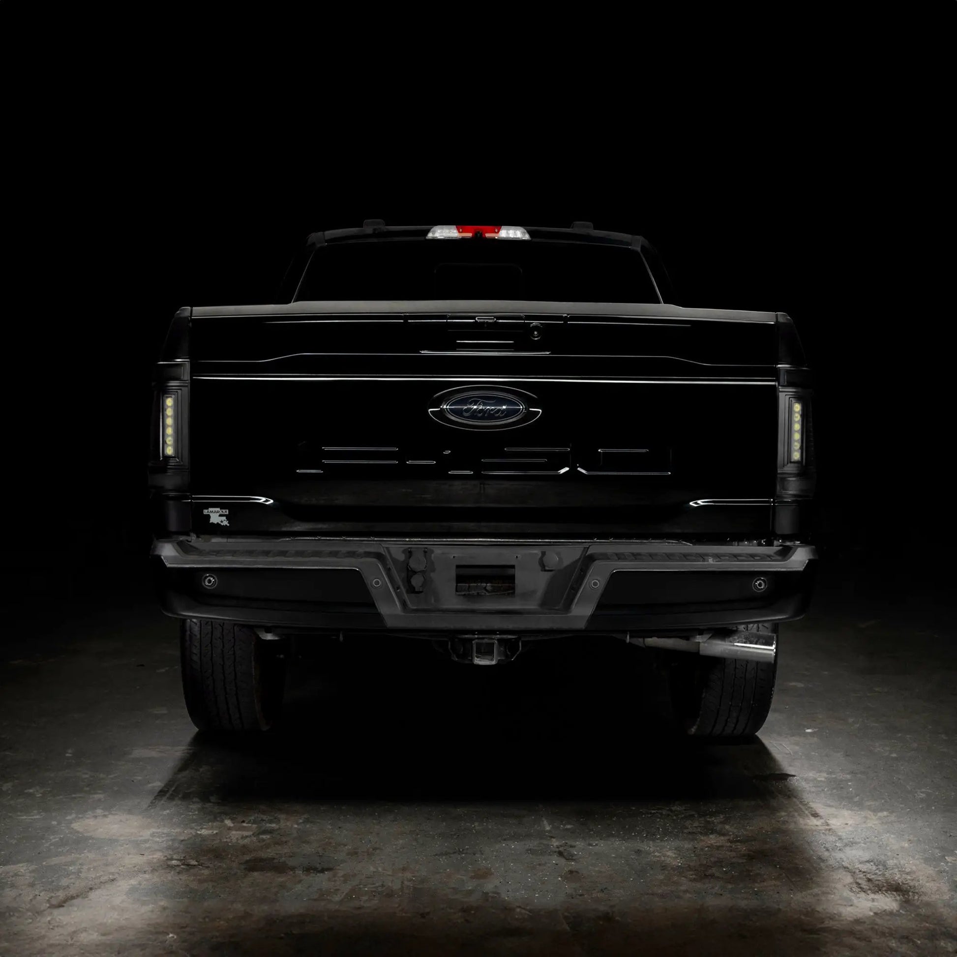 ORACLE Lighting "Black Series" Flush Style LED Tail Lights for 2021-2025 Ford F-150 by Oracle Lighting