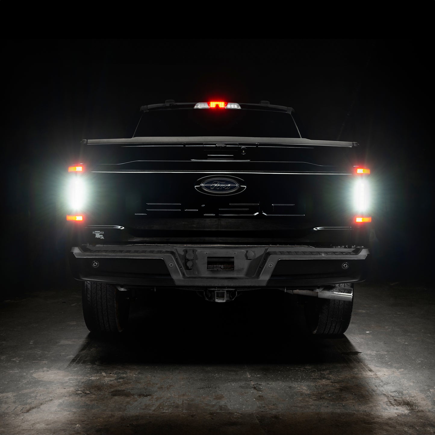 ORACLE Lighting "Black Series" Flush Style LED Tail Lights for 2021-2025 Ford F-150 by Oracle Lighting