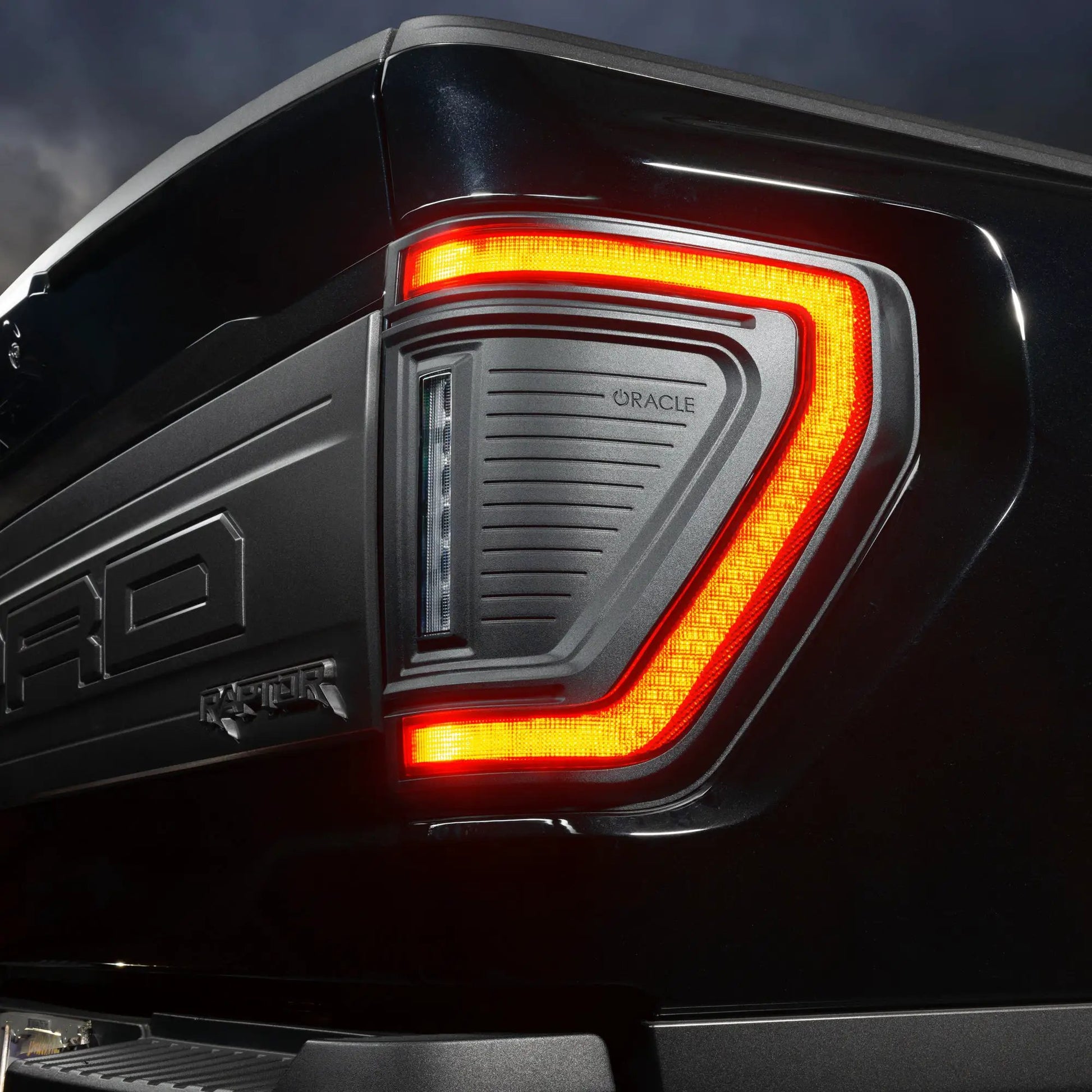 ORACLE Lighting "Black Series" Flush Style LED Tail Lights for 2021-2025 Ford F-150 by Oracle Lighting
