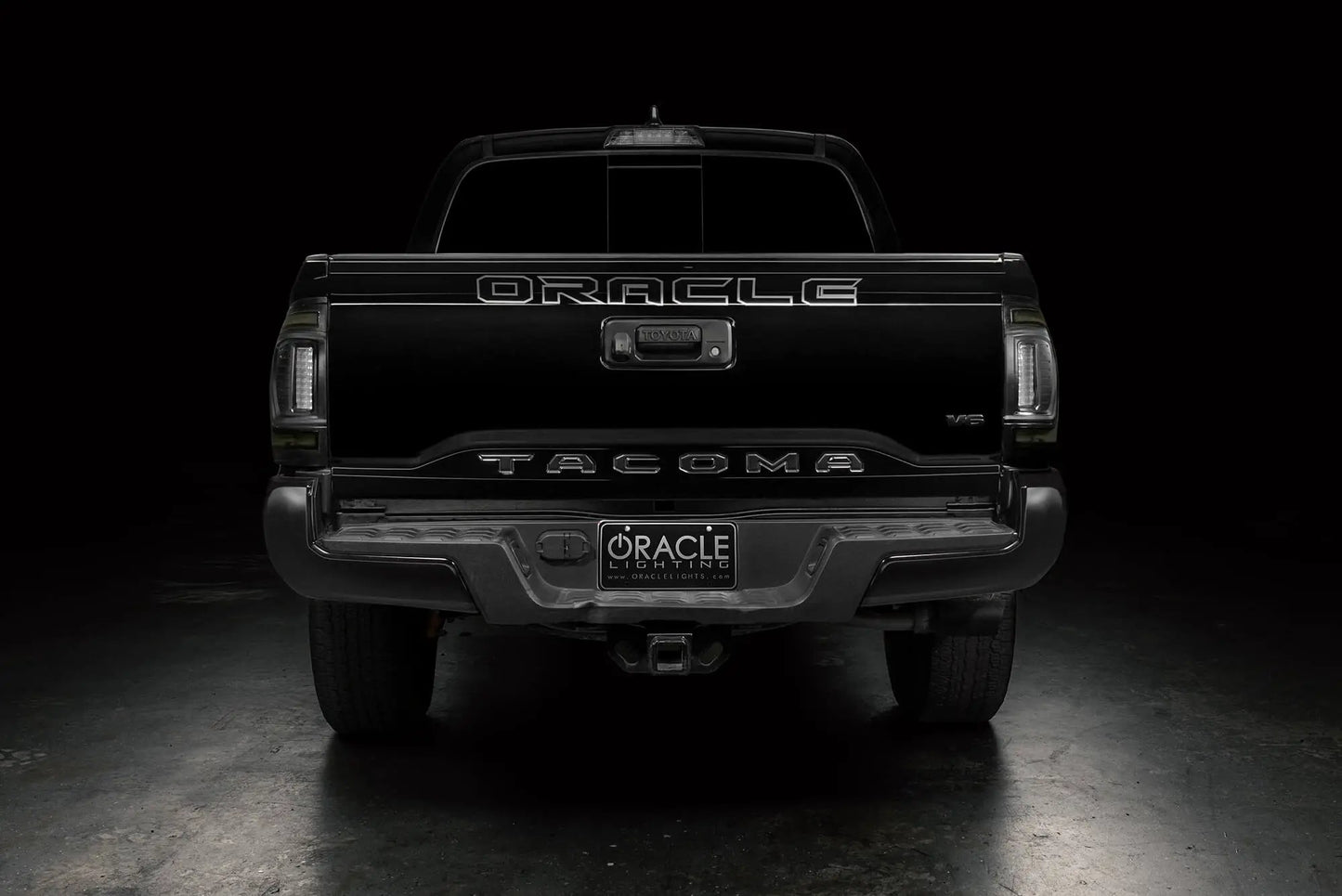ORACLE Lighting "Black Series" Flush Style LED Tail Lights for 2016-2023 Gen 3 Toyota Tacoma by Oracle Lighting