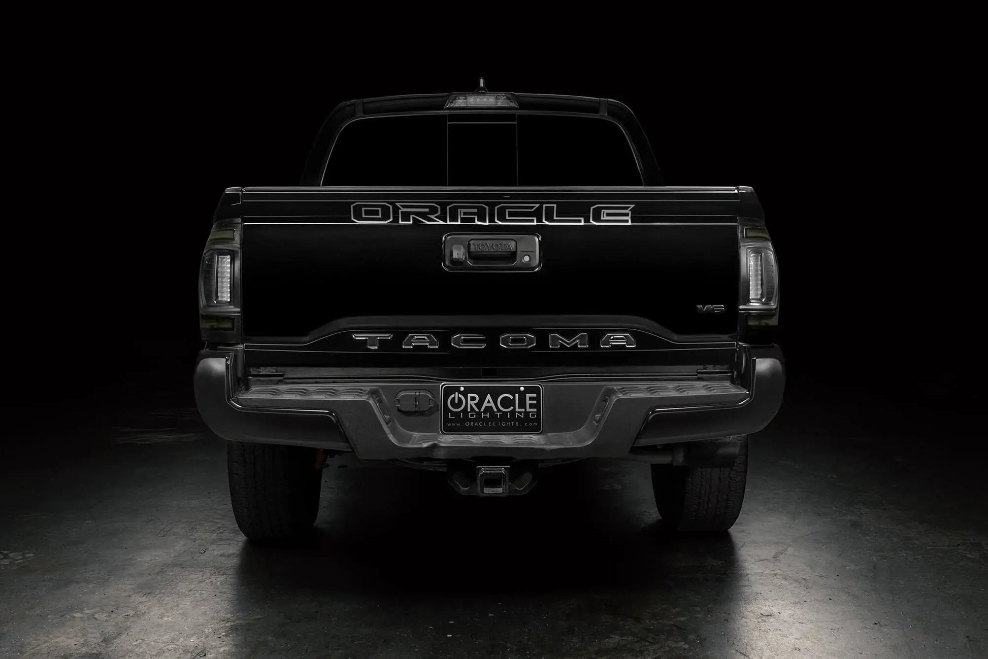 ORACLE Lighting "Black Series" Flush Style LED Tail Lights for 2016-2023 Gen 3 Toyota Tacoma by Oracle Lighting