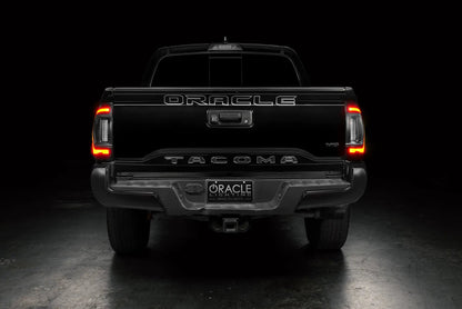 ORACLE Lighting "Black Series" Flush Style LED Tail Lights for 2016-2023 Gen 3 Toyota Tacoma by Oracle Lighting