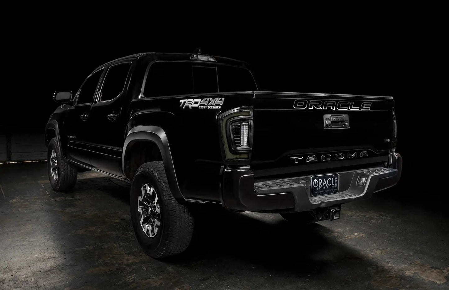 ORACLE Lighting "Black Series" Flush Style LED Tail Lights for 2016-2023 Gen 3 Toyota Tacoma by Oracle Lighting
