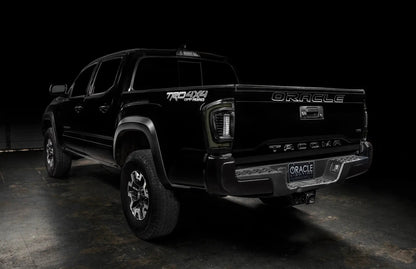 ORACLE Lighting "Black Series" Flush Style LED Tail Lights for 2016-2023 Gen 3 Toyota Tacoma by Oracle Lighting