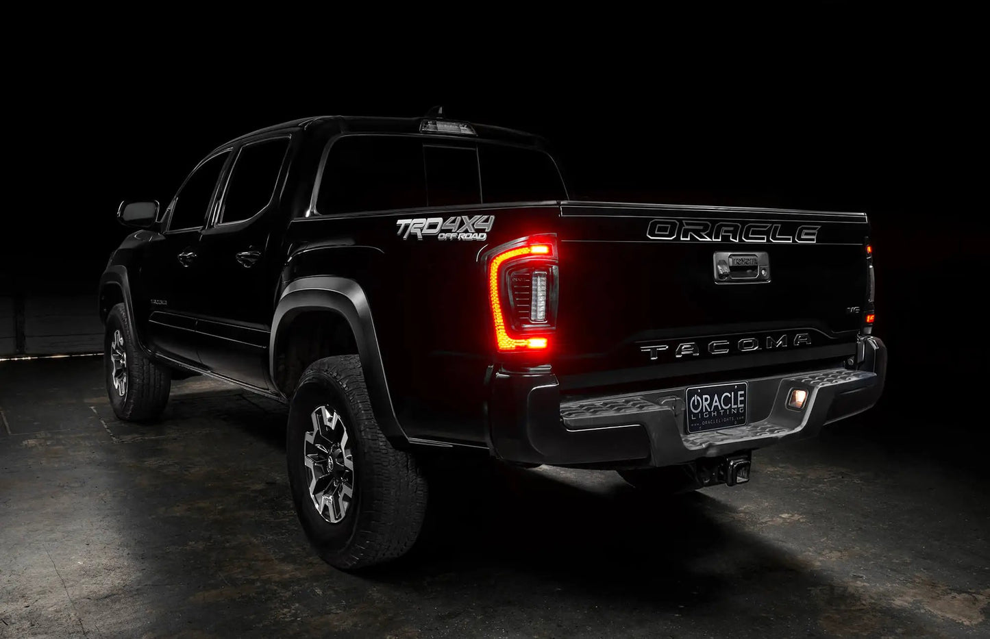 ORACLE Lighting "Black Series" Flush Style LED Tail Lights for 2016-2023 Gen 3 Toyota Tacoma by Oracle Lighting