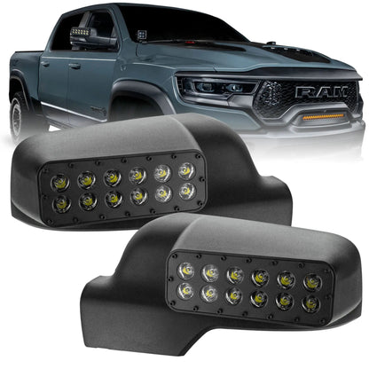 ORACLE Lighting 2019-2023 RAM 1500 DT LED Off-Road Side Mirror Ditch Lights by Oracle Lighting