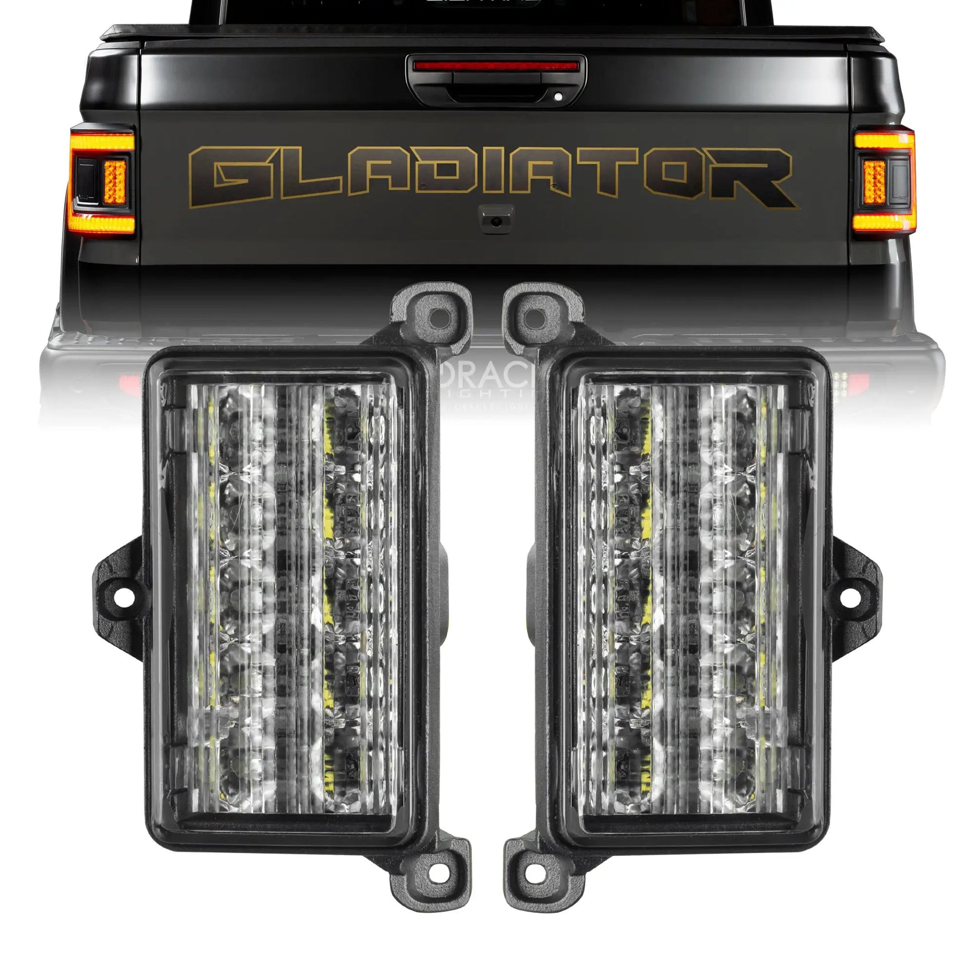 Oracle Lighting Dual Function Amber/White Reverse LED Module for Jeep Gladiator JT Flush Tail Lights by Oracle Lighting