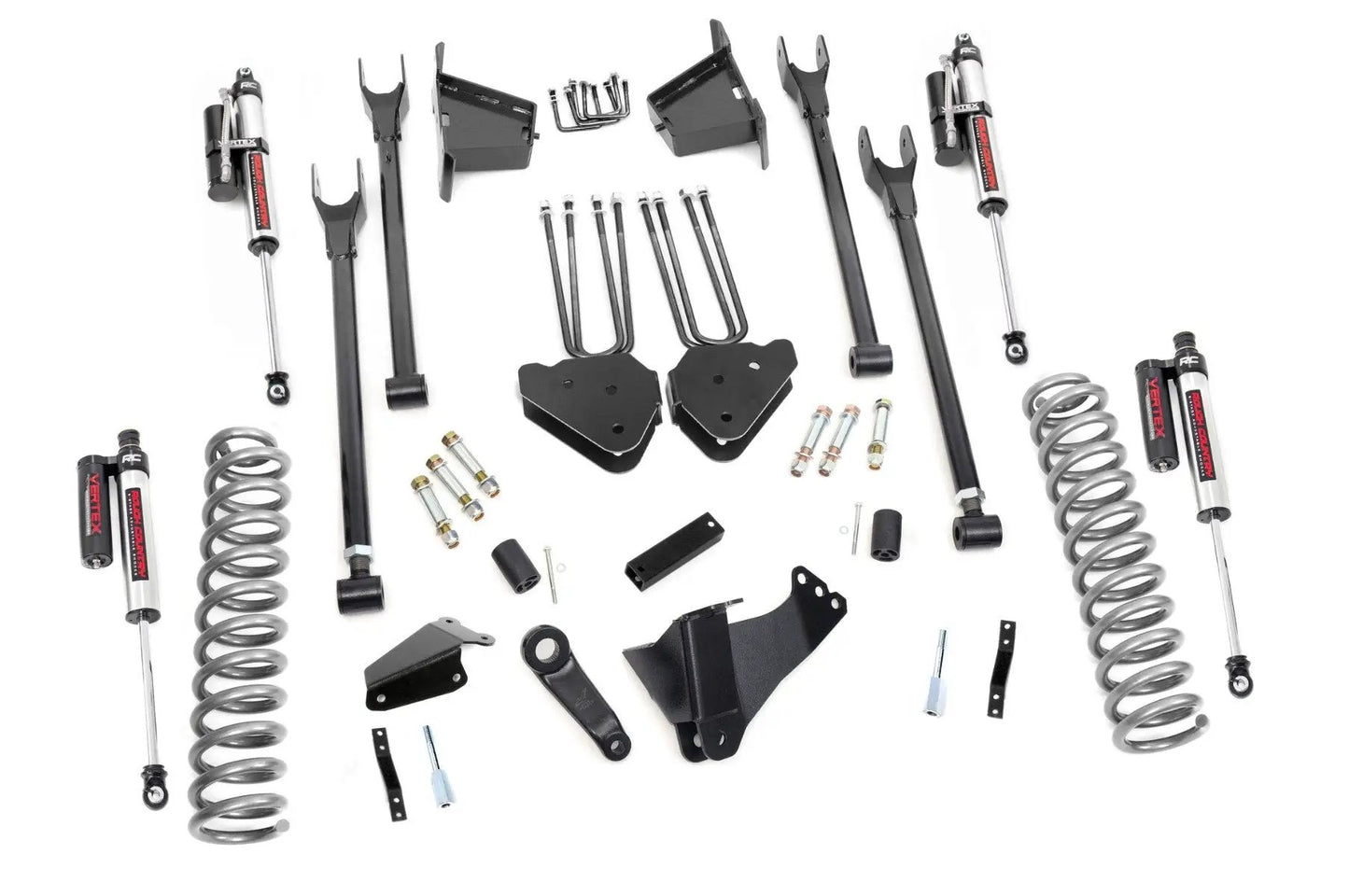 Rough Country 8 Inch Lift Kit | 4 Link | RR Blocks | Vertex | Ford F-250/F-350 Super Duty (05-07) by Rough Country