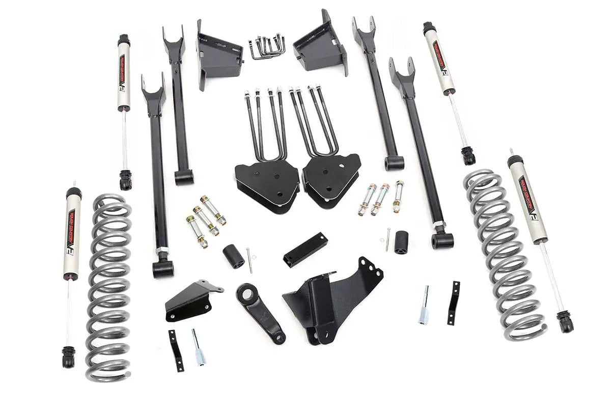 Rough Country 8 Inch Lift Kit | 4 Link | RR Blocks | V2 | Ford F-250/F-350 Super Duty (05-07) by Rough Country