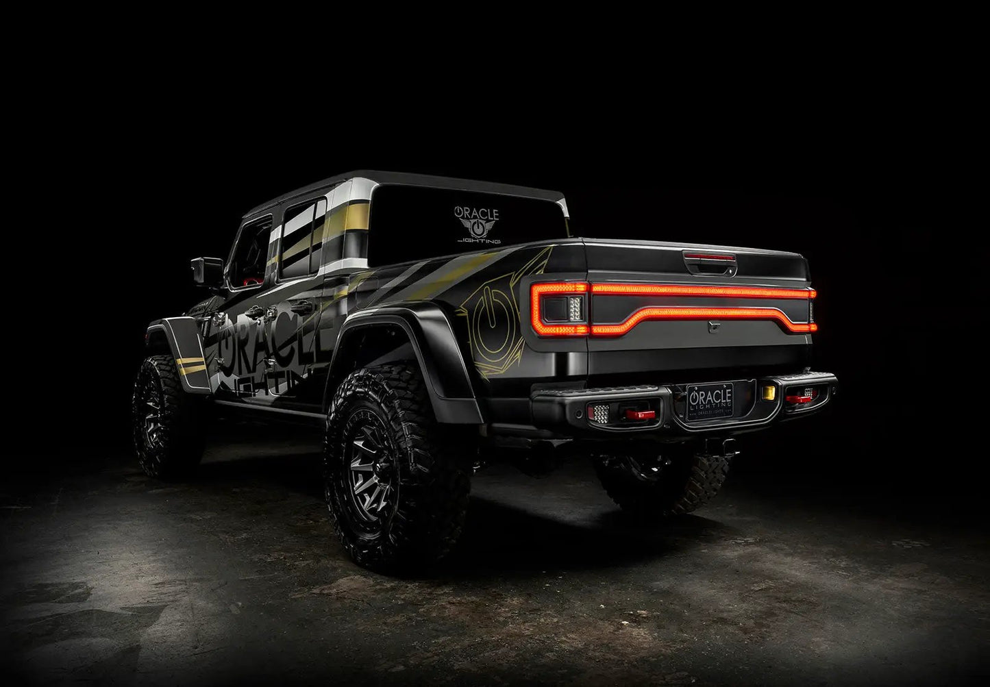 ORACLE Lighting Racetrack Flush Style LED Tailgate Panel Light for Jeep Gladiator JT - Tinted Lens by Oracle Lighting