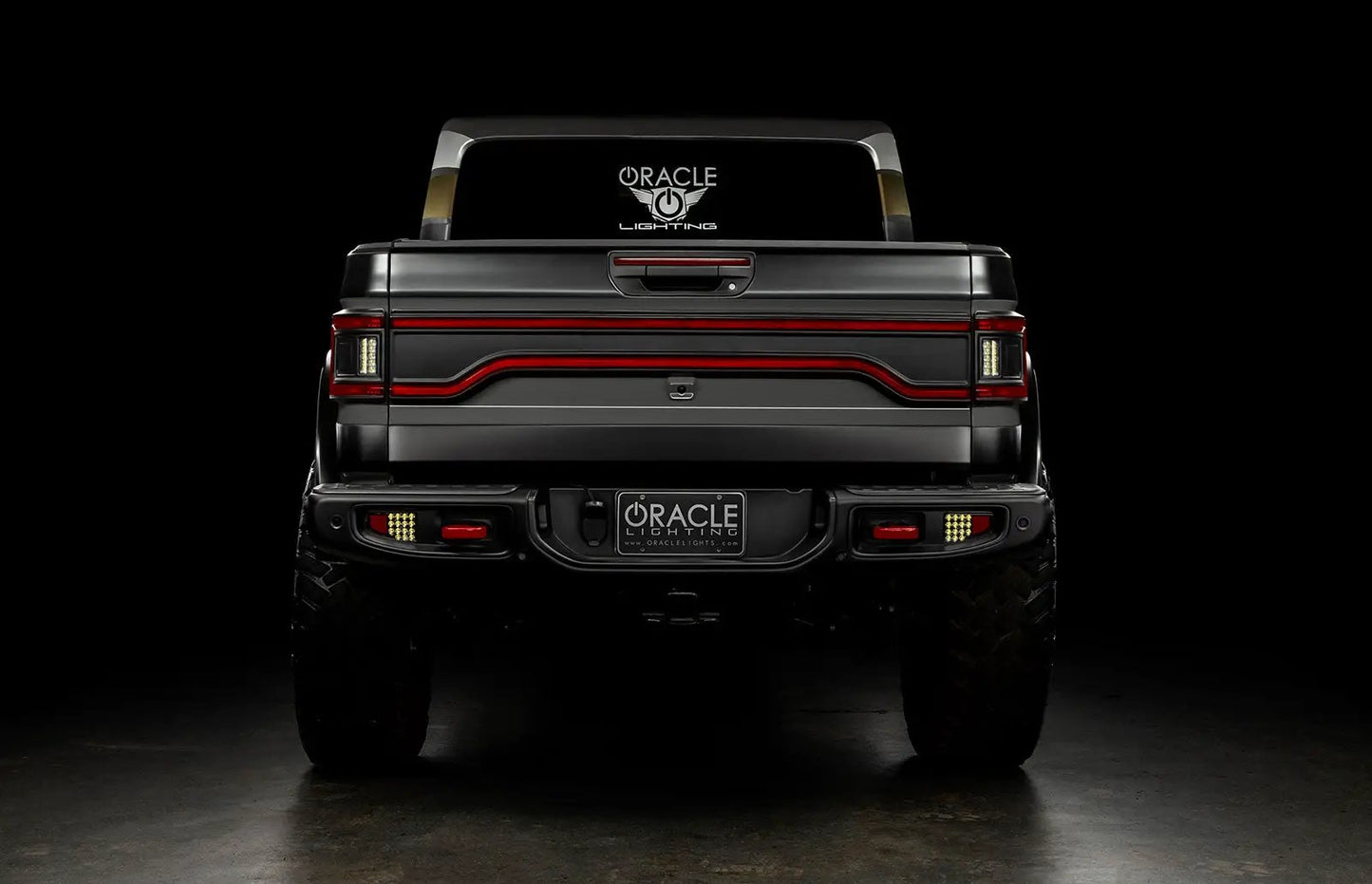 ORACLE Lighting Racetrack Flush Style LED Tailgate Panel Light for Jeep Gladiator JT - Standard Lens by Oracle Lighting