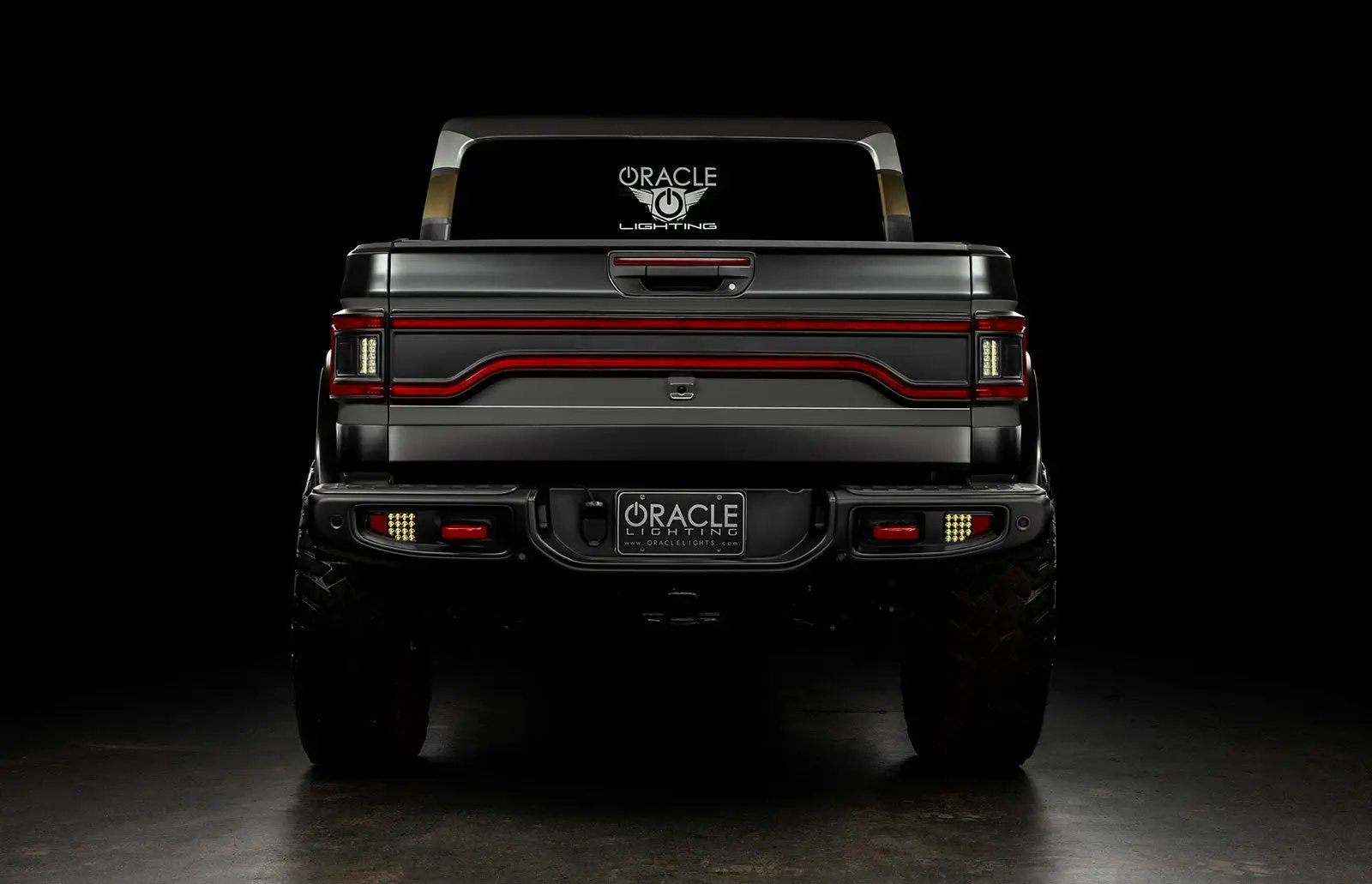 ORACLE Lighting Racetrack Flush Style LED Tailgate Panel Light for Jeep Gladiator JT - Standard Lens by Oracle Lighting