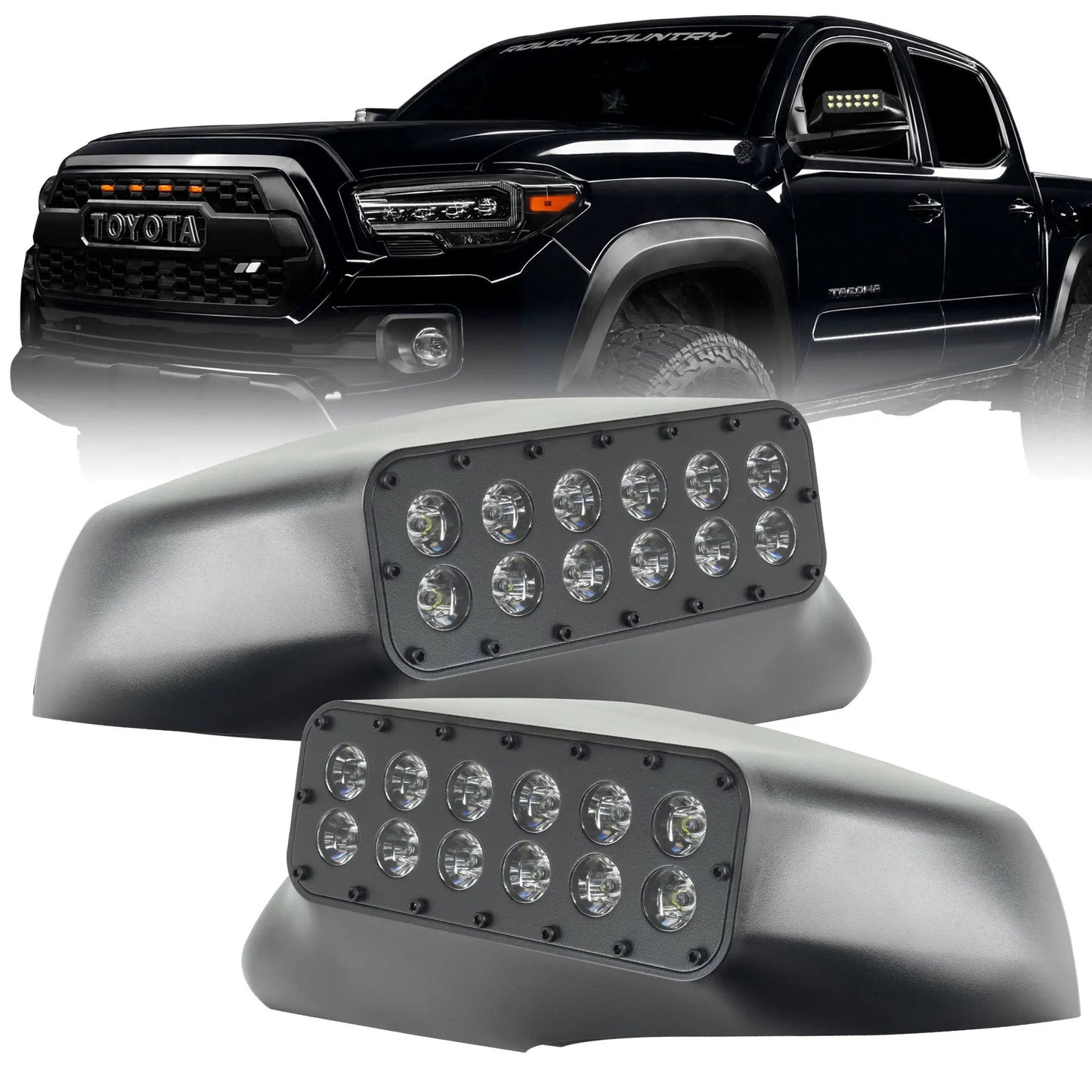 ORACLE Lighting 2016-2023 Toyota Tacoma LED Off-Road Side Mirror Ditch Lights by Oracle Lighting