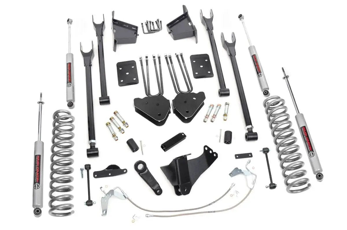 Rough Country 8 Inch Lift Kit | 4 Link | Ford F-250/F-350 Super Duty 4WD (2008-2010) by Rough Country