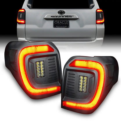 ORACLE Lighting "Black Series" Flush Style (Lensless) LED Tail Lights for 2014-2023 Toyota 4Runner by Oracle Lighting
