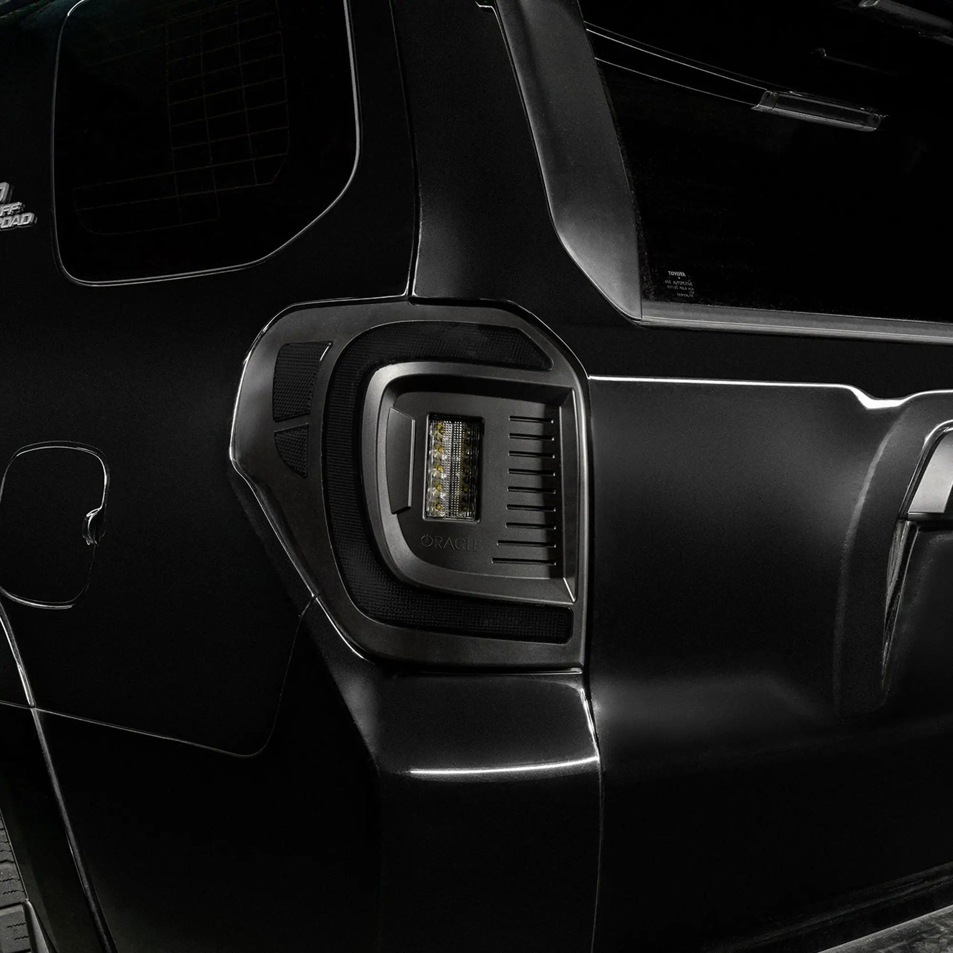 ORACLE Lighting "Black Series" Flush Style (Lensless) LED Tail Lights for 2014-2023 Toyota 4Runner by Oracle Lighting