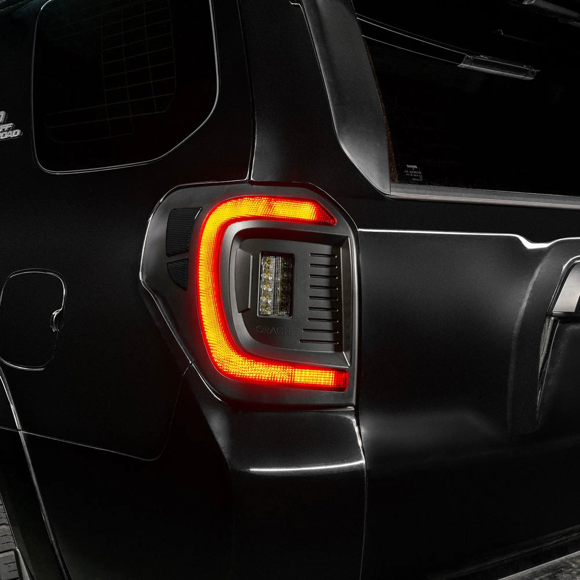 ORACLE Lighting "Black Series" Flush Style (Lensless) LED Tail Lights for 2014-2023 Toyota 4Runner by Oracle Lighting
