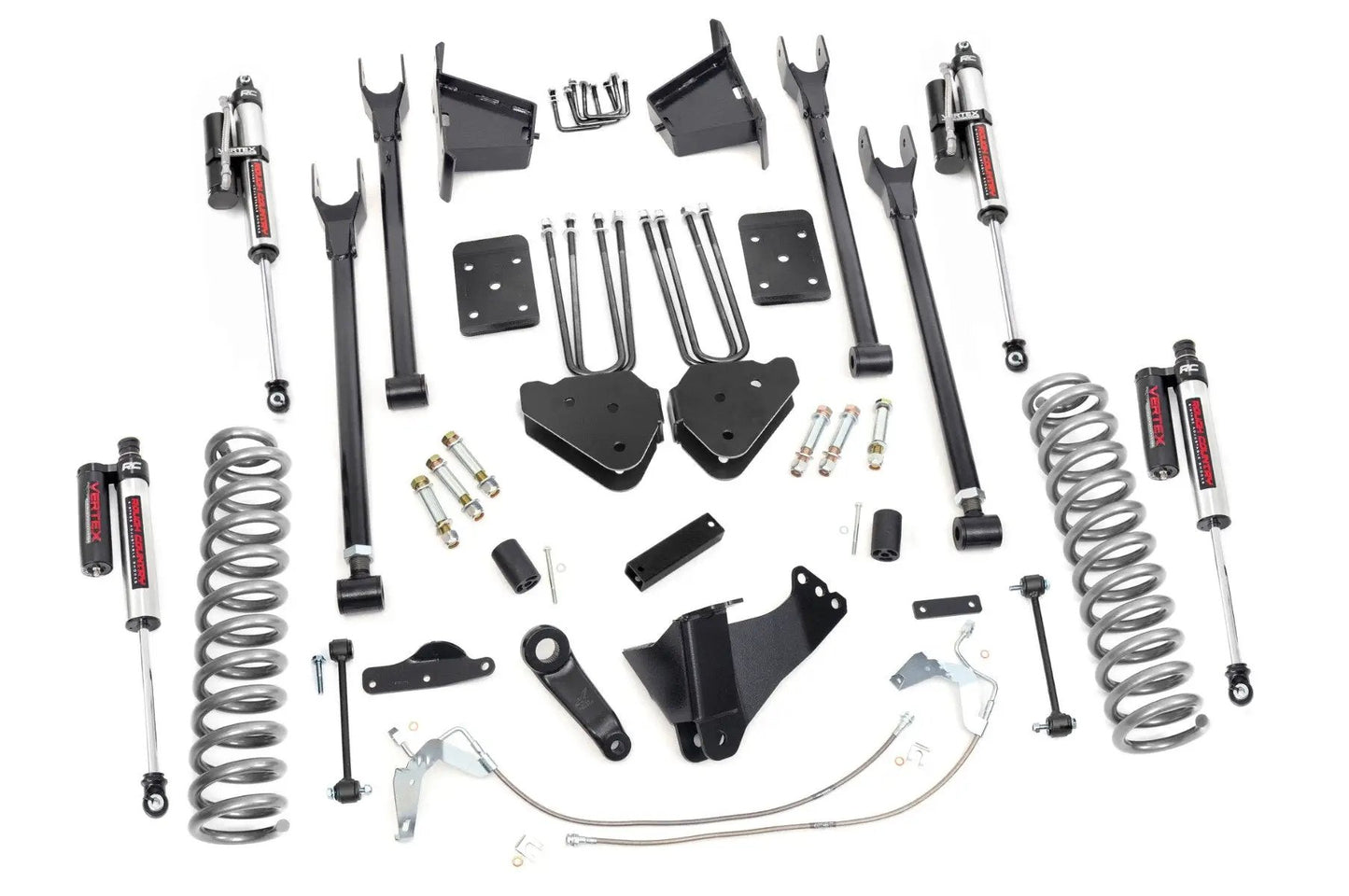 Rough Country 8 Inch Lift Kit | 4 Link | Vertex | Ford F-250/F-350 Super Duty 4WD (08-10) by Rough Country