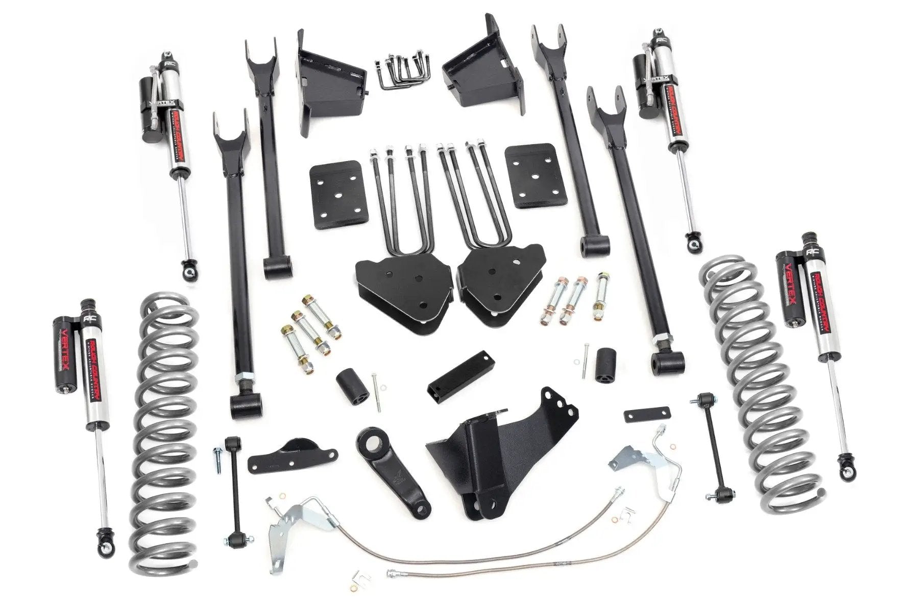 Rough Country 8 Inch Lift Kit | 4 Link | Vertex | Ford F-250/F-350 Super Duty 4WD (08-10) by Rough Country