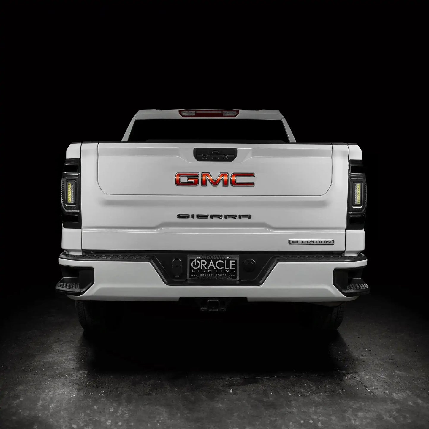 ORACLE Lighting "Black Series" Flush Style LED Tail Lights for 2019-2024 GMC Sierra - Factory Halogen Tail Lights by Oracle Lighting