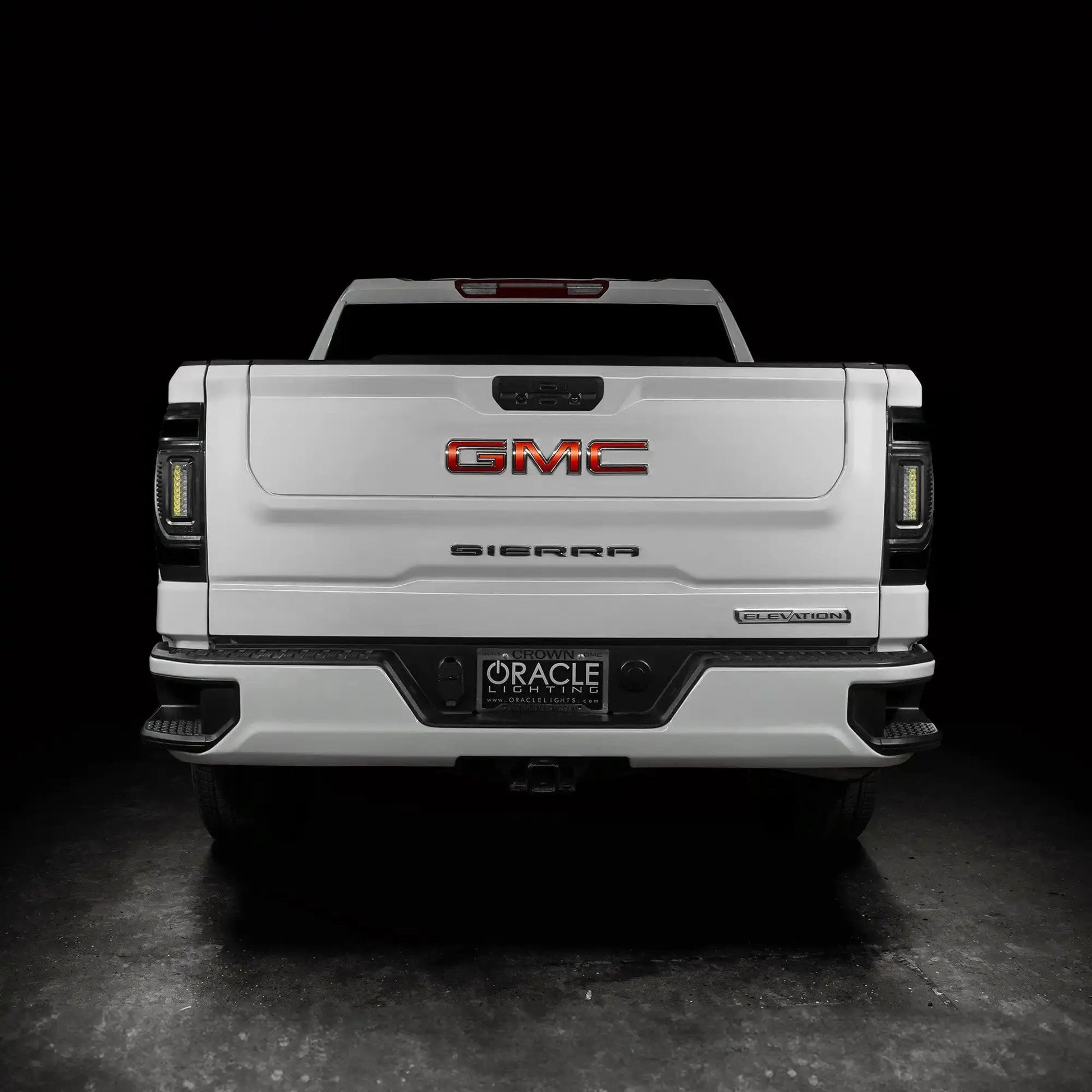 ORACLE Lighting "Black Series" Flush Style LED Tail Lights for 2019-2024 GMC Sierra - Factory Halogen Tail Lights by Oracle Lighting