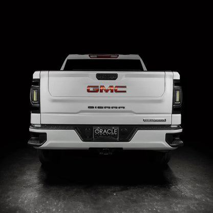 ORACLE Lighting "Black Series" Flush Style LED Tail Lights for 2019-2024 GMC Sierra - Factory Halogen Tail Lights by Oracle Lighting