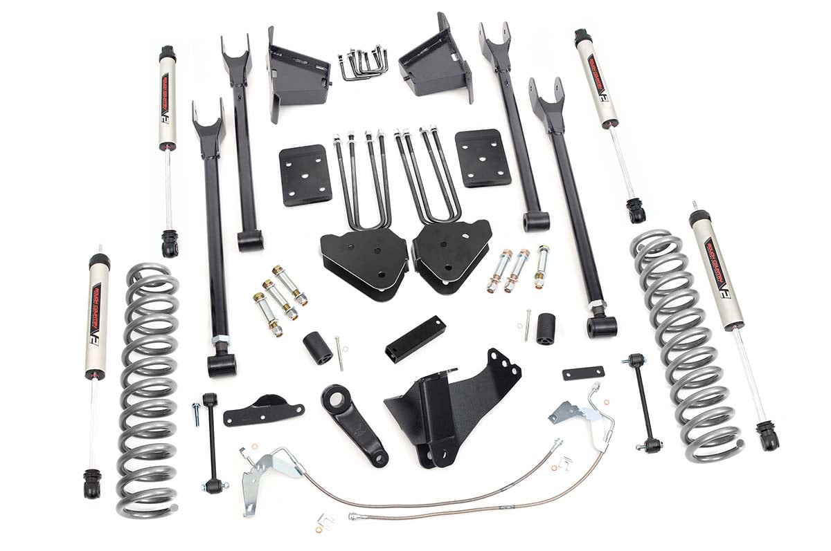 Kit de Elevación de 8 Pulgadas | 4 Brazos | V2 | Ford F-250/F-350 Super Duty 4WD (2008-2010)