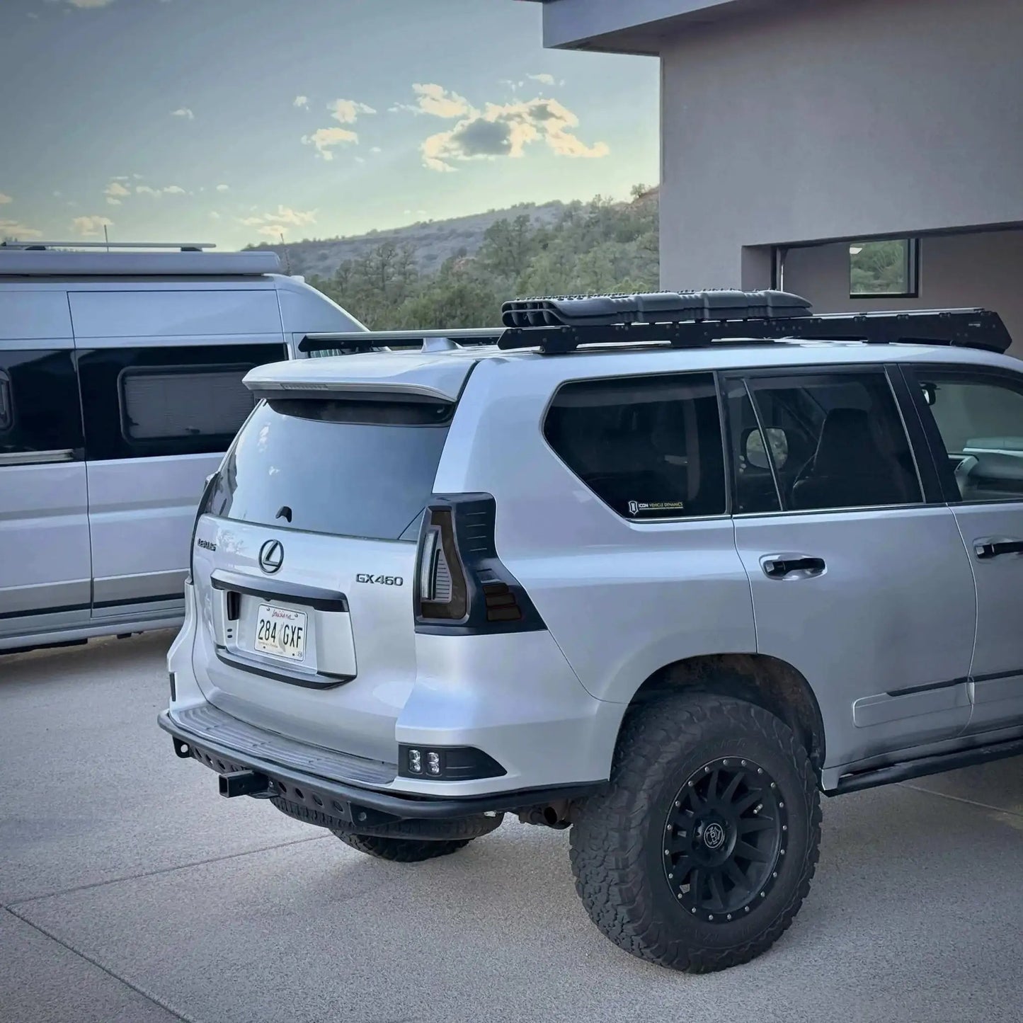 ORACLE Lighting Black Series Flush Lensless LED Tail Lights for 2010-2023 Lexus GX460 and Toyota Prado by Oracle Lighting