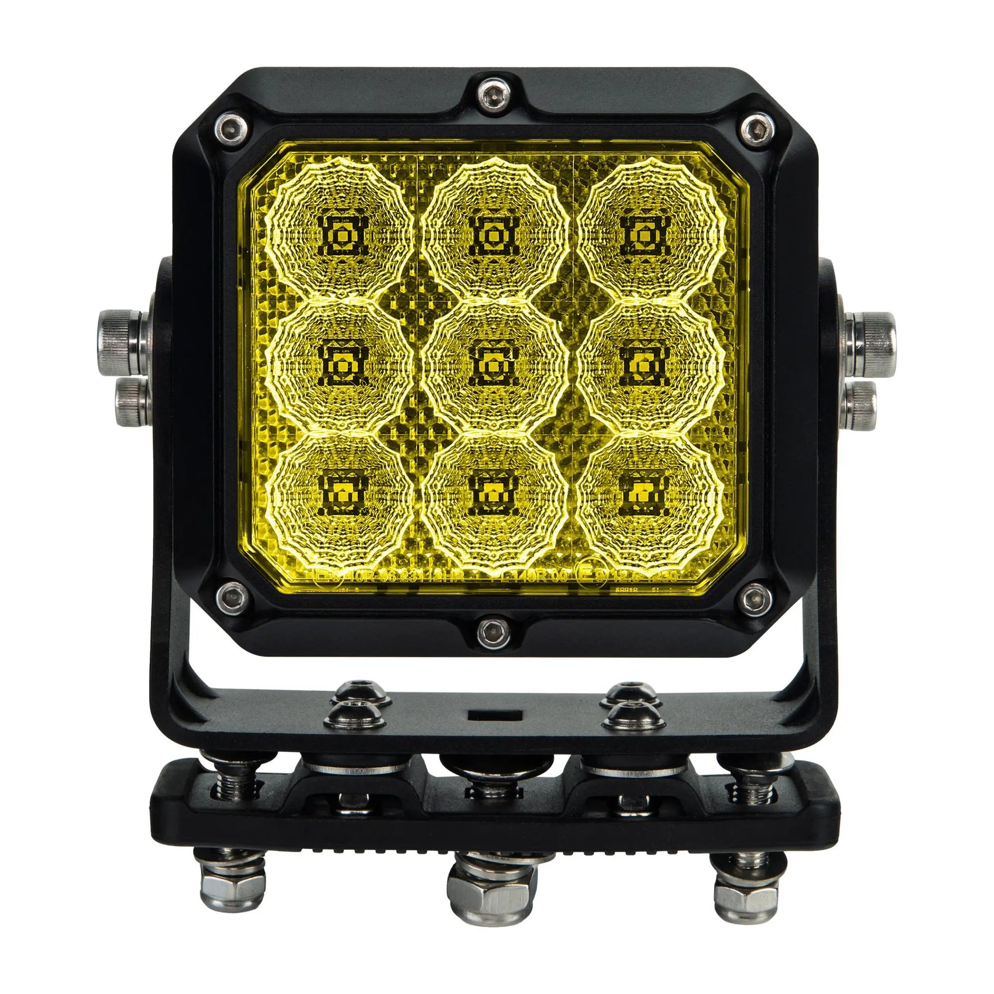 ORACLE Lighting TITAN 4 90W High Performance Auxiliary Flood Light - Yellow LED by Oracle Lighting