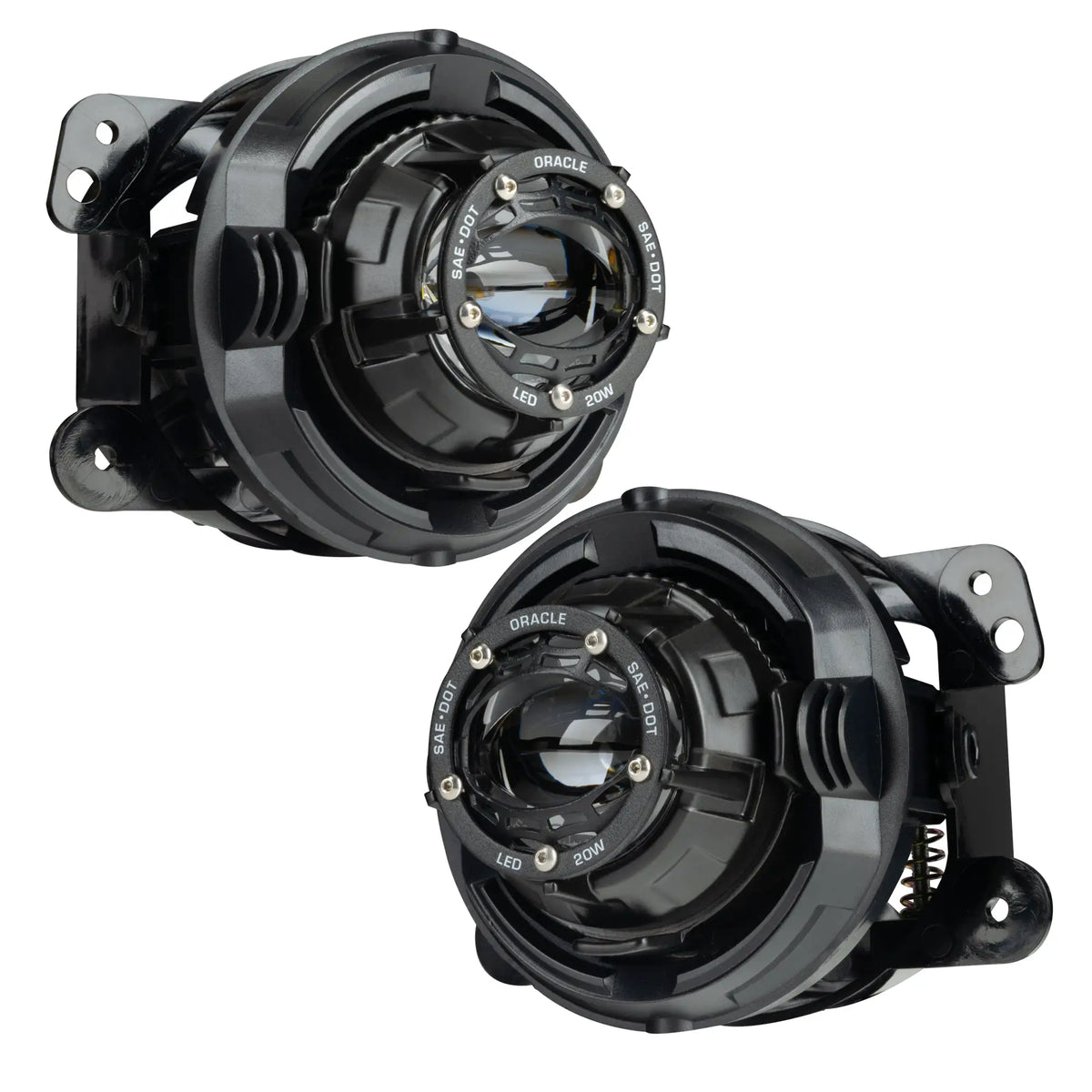 Oracle Lighting ORACLE Lighting Lensless LED Fog Lights for Jeep Wrangler JK/JL & Gladiator JT by Oracle Lighting