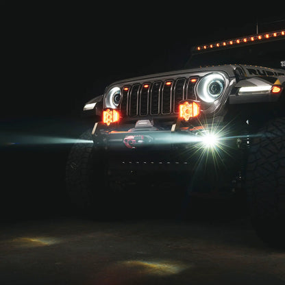 Oracle Lighting ORACLE Lighting Lensless LED Fog Lights for Jeep Wrangler JK/JL & Gladiator JT by Oracle Lighting