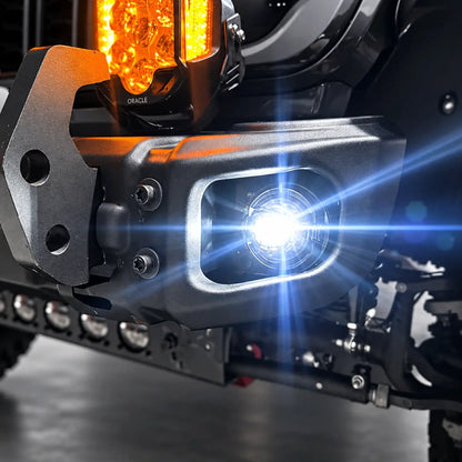 Oracle Lighting ORACLE Lighting Lensless LED Fog Lights for Jeep Wrangler JK/JL & Gladiator JT by Oracle Lighting