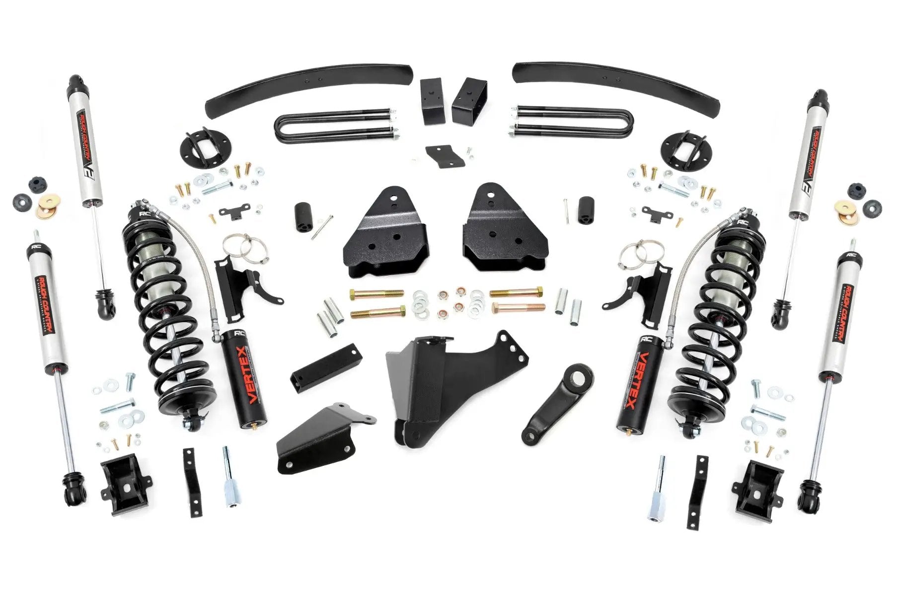Rough Country 6 Inch Lift Kit | Gas | C/O V2 | Ford F-250/F-350 Super Duty 4WD (05-07) by Rough Country