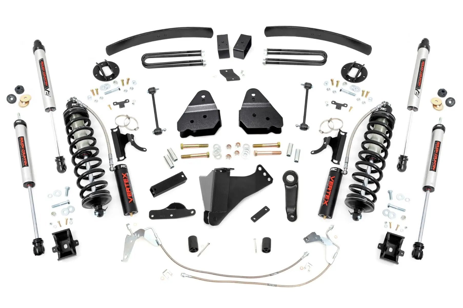 Rough Country 6 Inch Lift Kit | Diesel | C/O V2 | Ford F-250/F-350 Super Duty (08-10) by Rough Country