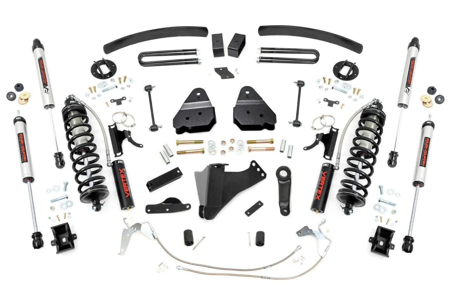 Rough Country 6 Inch Lift Kit | Gas | C/O V2 | Ford F-250/F-350 Super Duty 4WD (08-10) by Rough Country