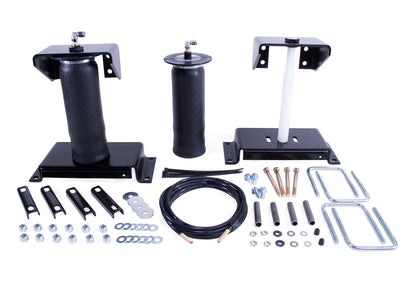 Air Lift RideControl air helper springs are air-adjustable from 5 to 100 PSI and have up to 2,000 pounds of leveling capacity, right up to the manufacturer's recommended Gross Vehicle Weight Rating.
