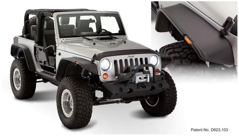 Bushwacker BUS Jeep Flat Style Flares by Bushwacker