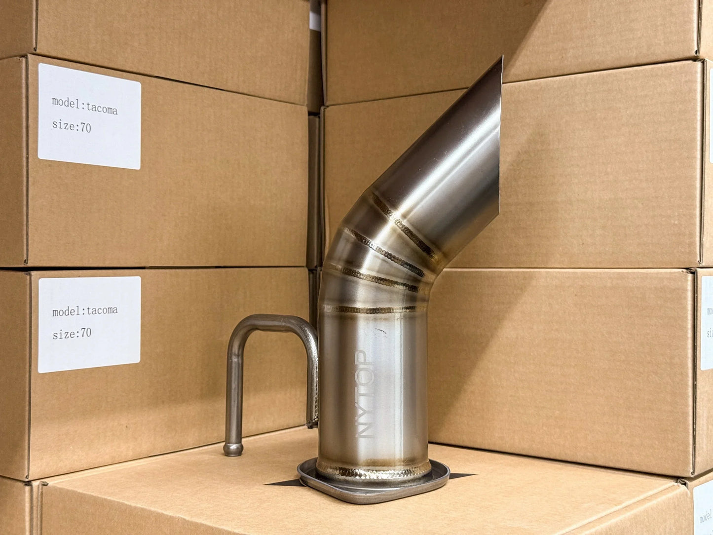 NYTOP 2024-Current Toyota Tacoma Titanium Axle Dump Exhaust Tip